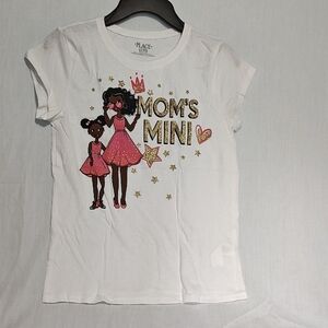 The Children's Place White and Gold 'Mom's Mini' T-Shirt